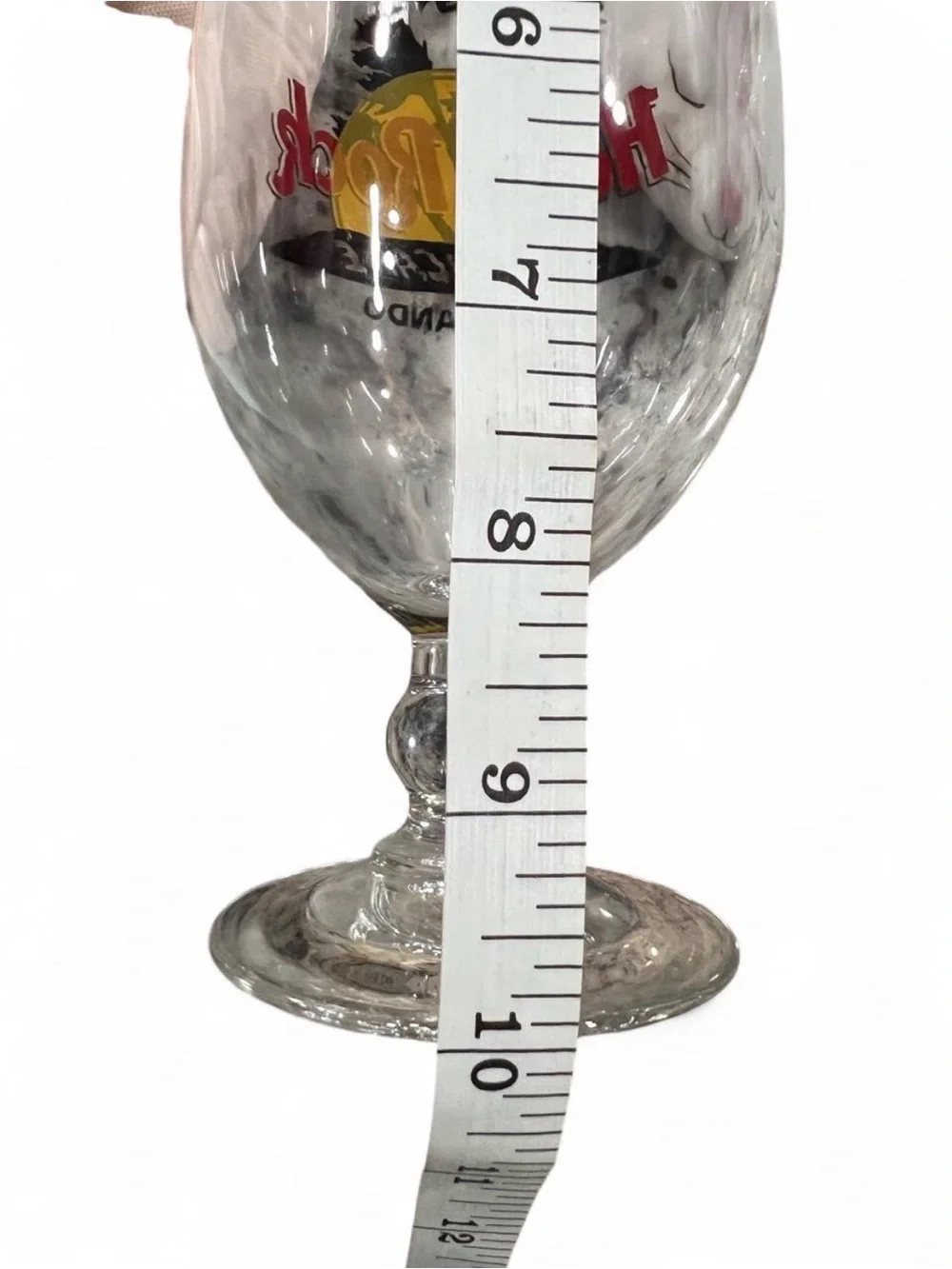 Lot of 3 Vintage Hard Rock Cafe Orlando Hurricane Glass - Clear